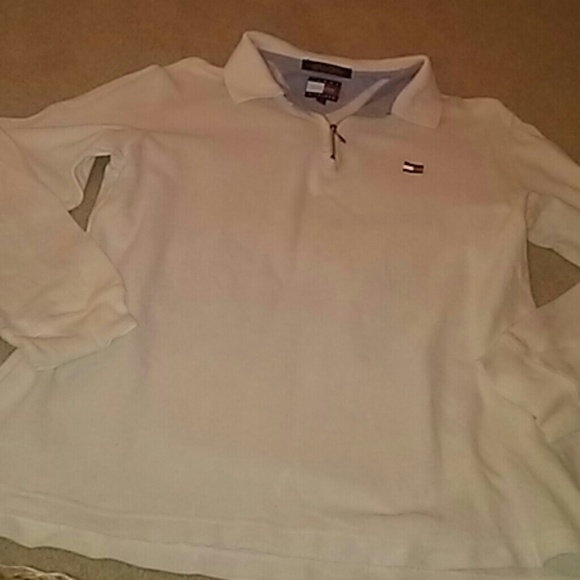 Tommy Hilfiger Tops - White Tommy hilfiger long sleeve top